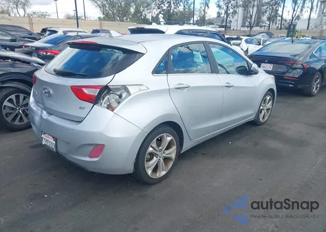 2013 Hyundai Elantra Gt from USA, damaged, VIN KMHD35LE2DU094227